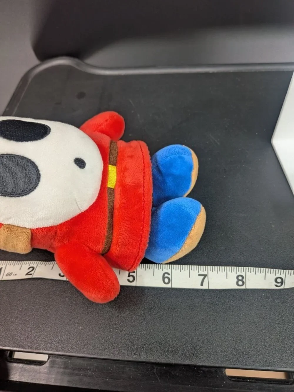 Super Mario Shy Guy Plush Nintendo Stuffed Animal Character Villain Gamer 6.5